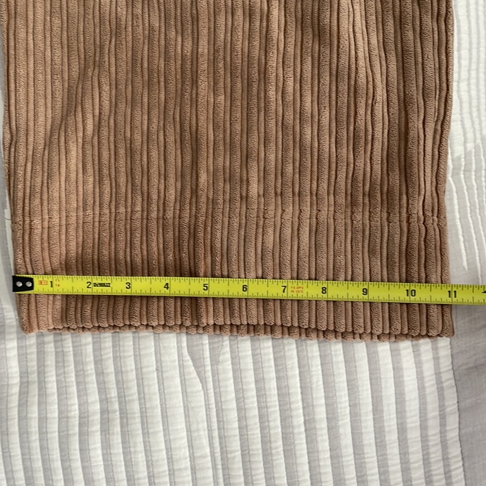 Elie Tahari Cropped Corduroy Wide Leg Pants - Picture 4 of 12